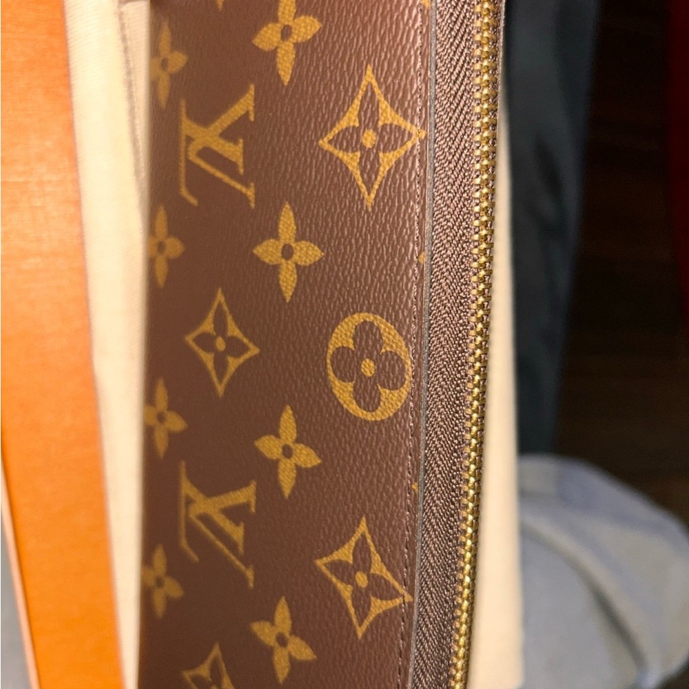 Louis Vuitton Monogram Brown and Gold Men's Wallet